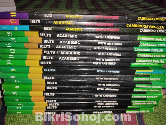 Cambridge IELTS Books (51 Books and 4 DVD)